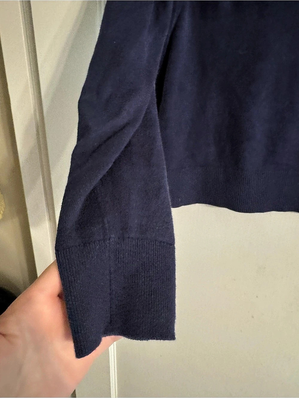 Gap Blue Button-Front Cardigan - Picture 3 of 3